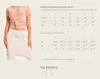 By Basics 4056 bluse i merinould med albuekort ærme og panelhals, råhvid/denimblå