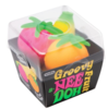 NeeDoh Groovy Fruit - æske med 3 frugter