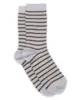 MP Woman Lydia stribede bomuldsstrømper (lille tåsøm), mange farver