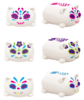 NeeDoh Sugar Skull Cat fidgetbold