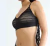 Sloggi Free Evolve PU Lace - sømløs bh med blonde - sort