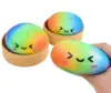 Kawaii Rainbow Foam dumpling - 1 styk i steamer kurv (læs info omkring lugt)