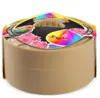Kawaii Rainbow Foam dumpling - 1 styk i steamer kurv (læs info omkring lugt)