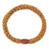 Kknekki elastik fra Bon Dep #04, burned terracotta glitter