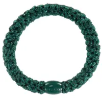 Kknekki elastik fra Bon Dep #12, grøn glitter - udgår