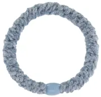 Kknekki elastik fra Bon Dep #09, lyseblå velour