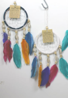 Drømmefanger med muslinger 9 cm, multi