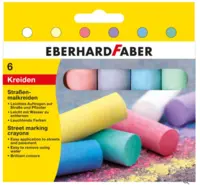 Eberhard-Faber gadekridt, 6 stk