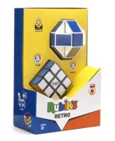 Rubiks retro snake (twist) og 3x3 cube