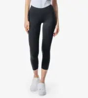 Living Crafts leggings i økologisk bomuld 7/8 længde, Sort