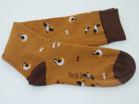 Doris & Dude knæstrømper i bambus/øko bomuld, lunde str 36-40