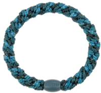 Kknekki elastik fra Bon Dep #10, petrol glitter mix