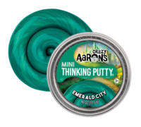 Crazy Aarons Thinking Putty Mini, Emerald City