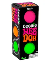 NeeDoh Teenie Groovy Glob - æske med 3 små fidgetbolde
