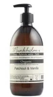 Munkholm Organic flydende sæbe 500 ml, Patchouli og vanille