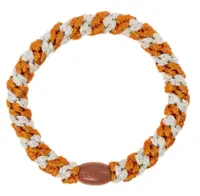 Kknekki elastik fra Bon Dep #04, Burned Terracotta Ivory glitter