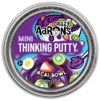 Crazy Aarons Thinking Putty Mini, Acai Bowl